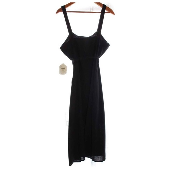 NWT Altard State black Linen dress! Size L - Picture 2 of 6